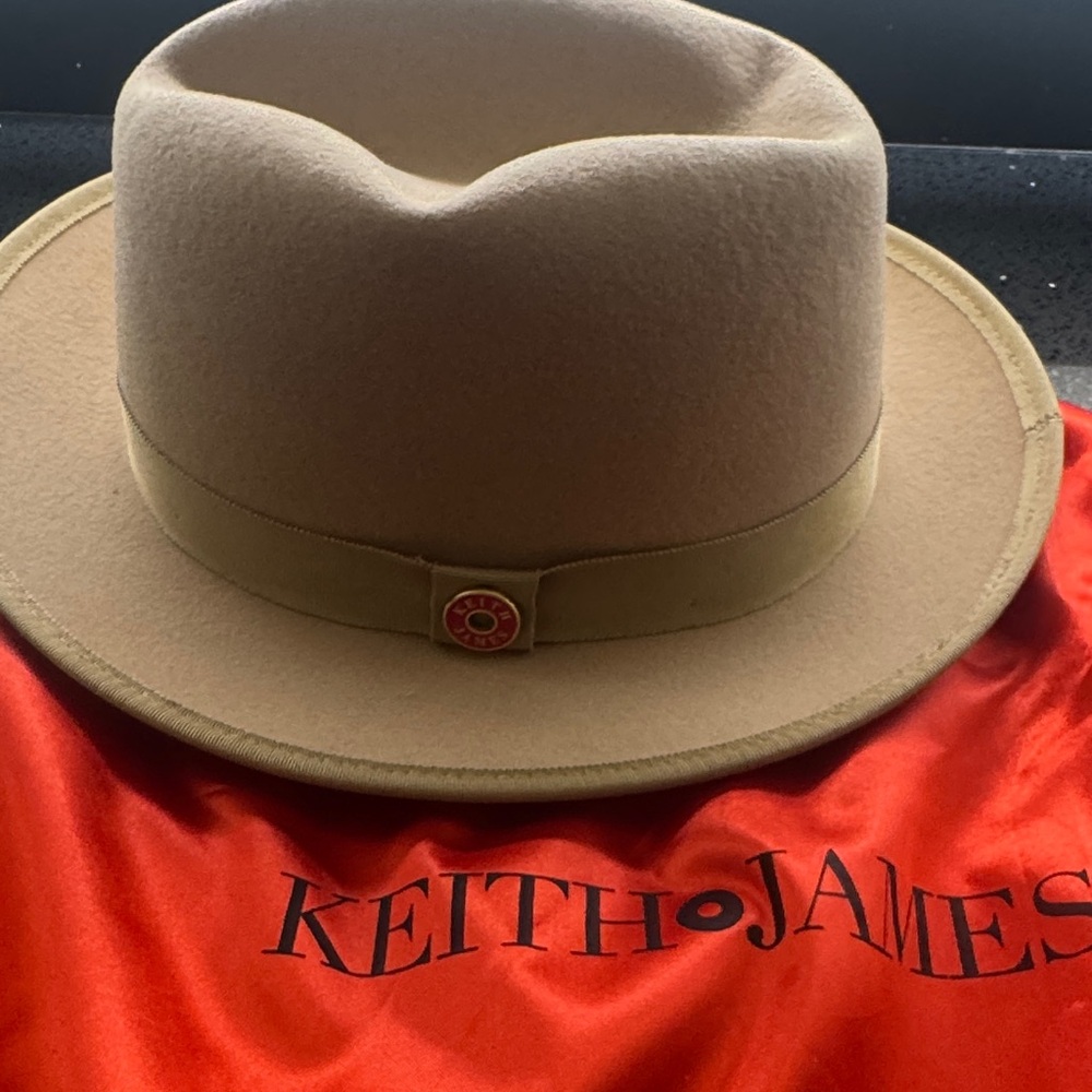 Tan Fedora Hat